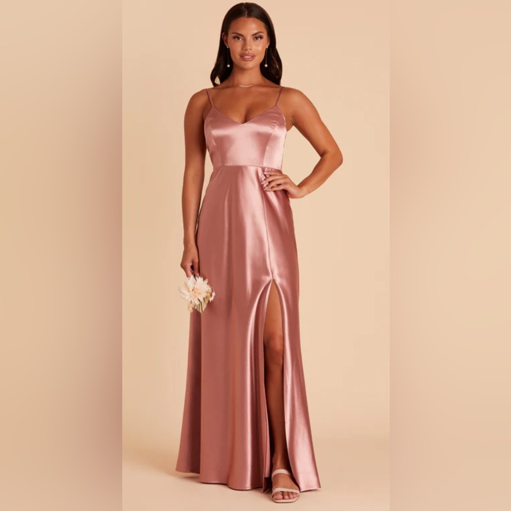 Birdy Grey Pink Satin Gown
